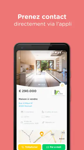 Zimmo: Immo à vendre & à louer screenshot