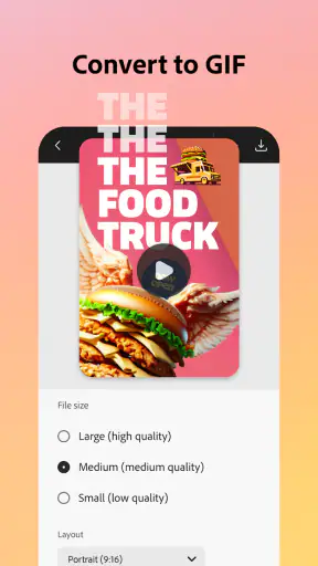 Adobe Express: AI Photo, Video screenshot