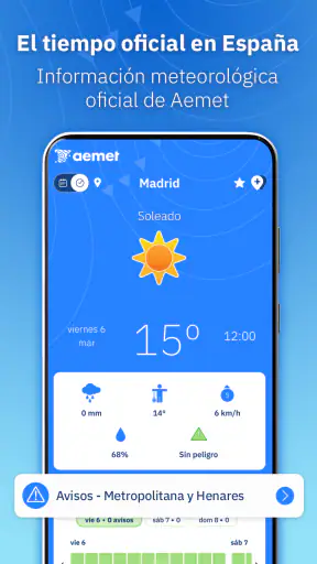 Aemet: tiempo y radar España screenshot