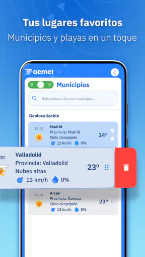 Aemet: tiempo y radar España screenshot