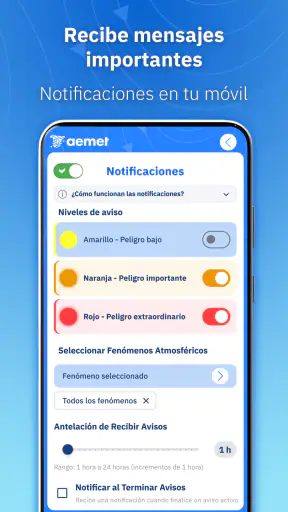 Aemet: tiempo y radar España screenshot