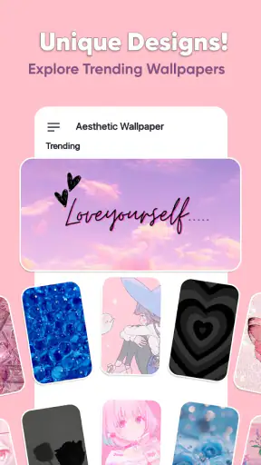 Aesthetic Wallpaper for Girls screenshot
