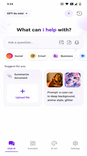 AI Chat App- Chatbot Assistant screenshot