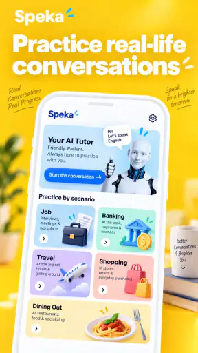 AI Language Tutor - Speka screenshot