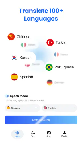 AI Voice & Chat Translate App screenshot