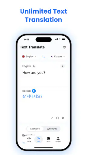 AI Voice & Chat Translate App screenshot