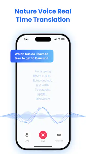AI Voice & Chat Translate App screenshot