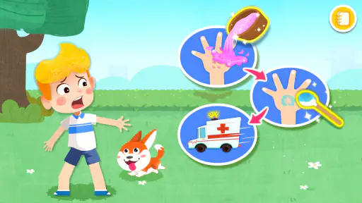 Baby Panda's Emergency Tips screenshot