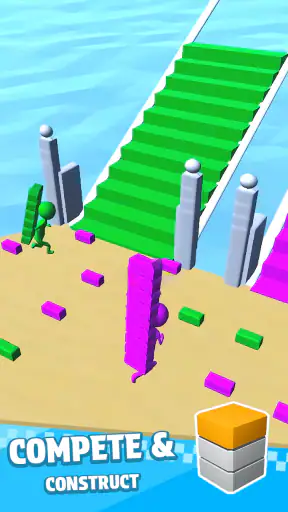 Bridge Race screenshot