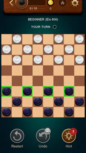 Checkers: Classic Board Game screenshot