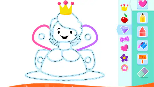 Coloring and Drawing For Girls screenshot