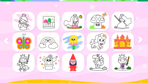 Coloring and Drawing For Girls screenshot