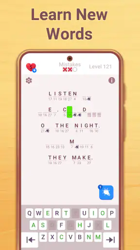 Cryptogram: Word Logic Puzzles screenshot