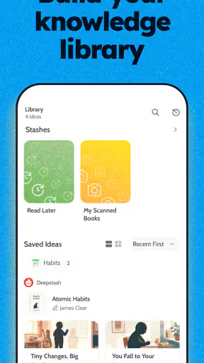 Deepstash: Smarter Every Day! screenshot