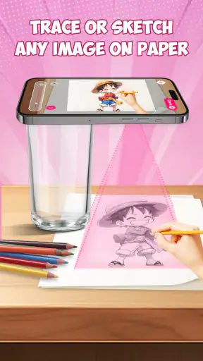 Draw Anime - AR Drawing Sketch screenshot
