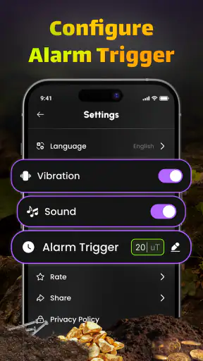 EMF Detector - Smart Sensor screenshot