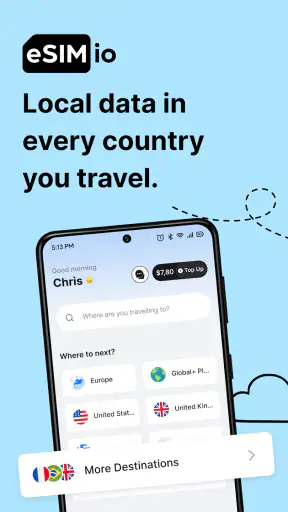 eSIM io: Global SIM Card screenshot