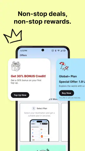 eSIM io: Global SIM Card screenshot
