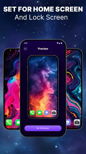 Fluid Magic: 4D Live Wallpaper screenshot