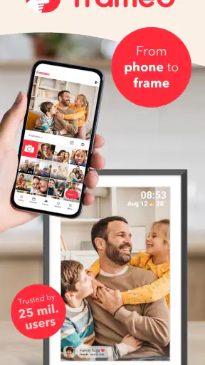 Frameo: שתף במסגרות תמונה screenshot