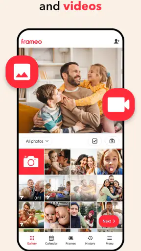 Frameo: שתף במסגרות תמונה screenshot