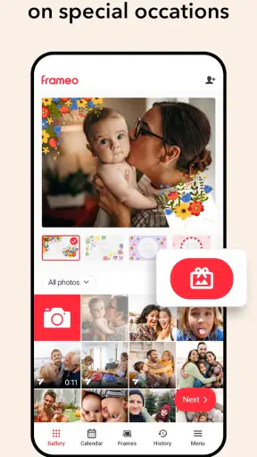 Frameo: שתף במסגרות תמונה screenshot
