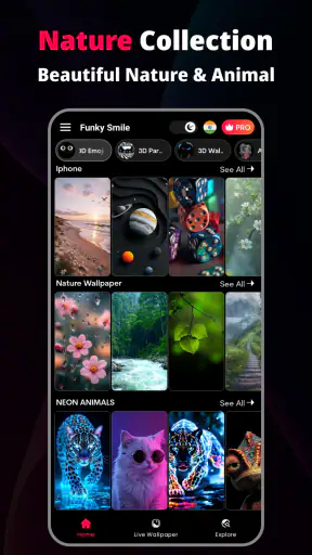 Funky Wallpaper–HD Background screenshot