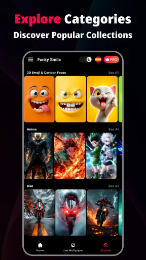 Funky Wallpaper–HD Background screenshot