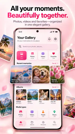 Gallery - Photo, Video & Home screenshot