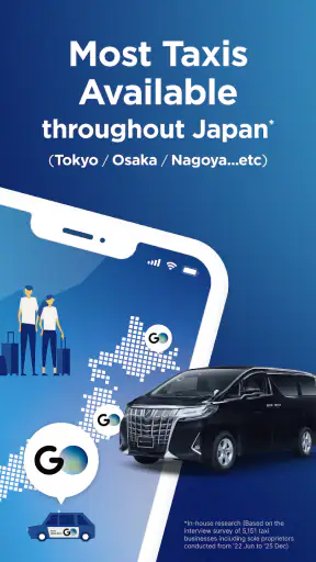 GO / Taxi app for Japan visit screenshot