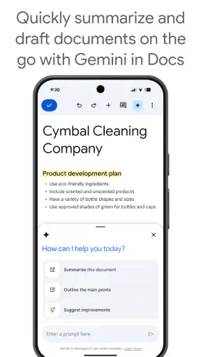Google Docs screenshot