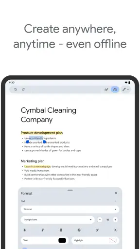 Google Docs screenshot