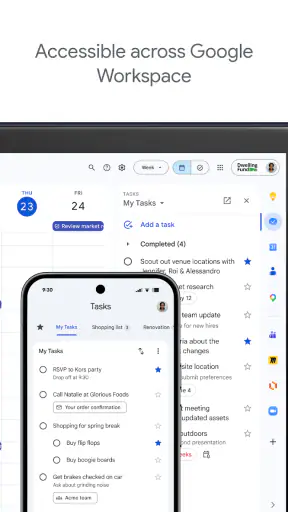 Google Tasks screenshot