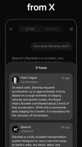 Grok screenshot