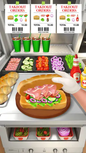Happy Diner Story™: Cooking screenshot