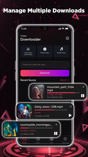 HD Video Downloader & Player screenshot