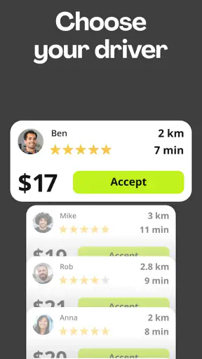 inDrive. סעו בתעריפים הוגנים. screenshot