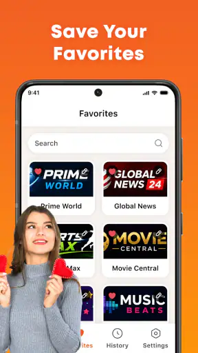 IPTV Player - Smart TV & Live screenshot