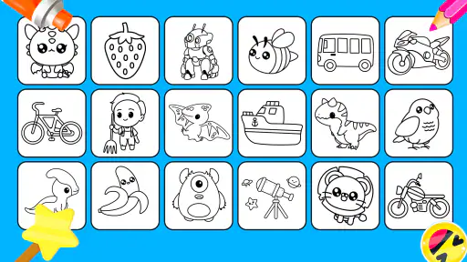 Kids Coloring Pages For Boys screenshot