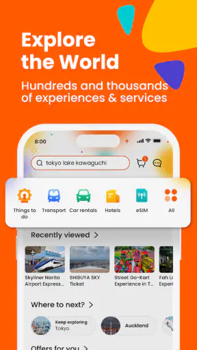 Klook: Travel & Activities screenshot