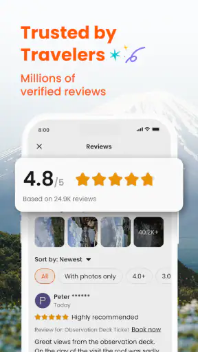 Klook: Travel & Activities screenshot