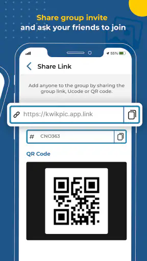 Kwikpic - Smart Photo Sharing screenshot