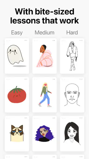 Learn how to draw - ArtWorkout screenshot
