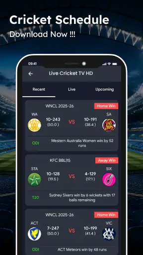 Live Cricket TV HD screenshot