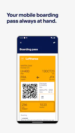 Lufthansa screenshot