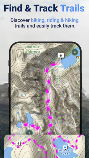 Mapeak: Bike, Run, Hike Trails screenshot