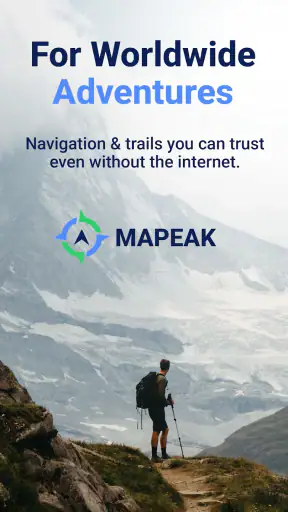 Mapeak: Bike, Run, Hike Trails screenshot