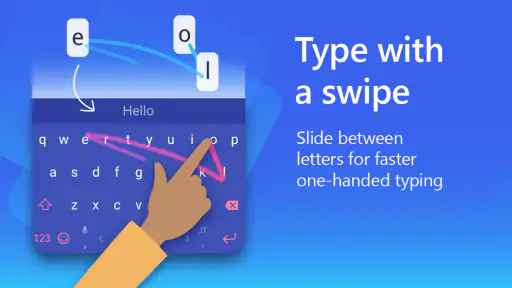 Microsoft SwiftKey AI Keyboard screenshot