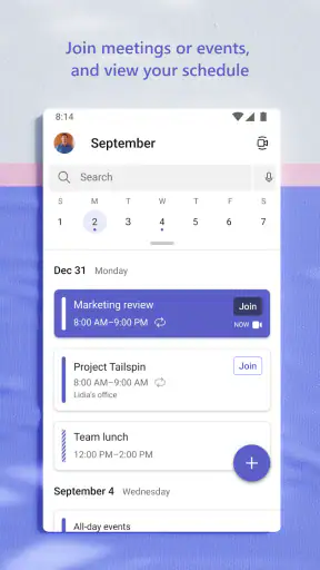 Microsoft Teams screenshot