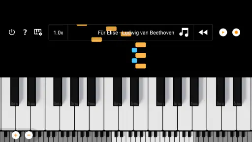 Mini Piano Lite פְּסַנְתֵר screenshot